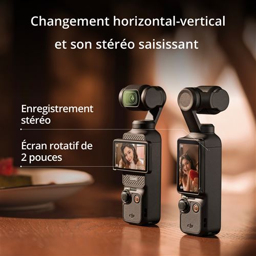 Caméra sport Dji Osmo Pocket 3 Creator Combo Noir