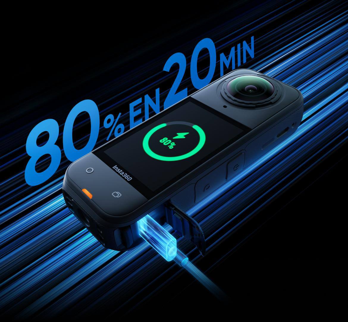 Caméra sport Insta360 8K X5 Standard Version Noir