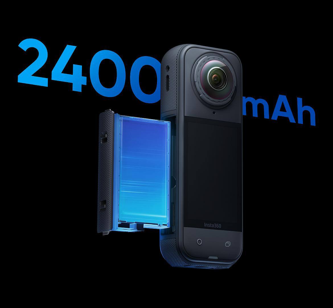 Caméra sport Insta360 8K X5 Standard Version Noir