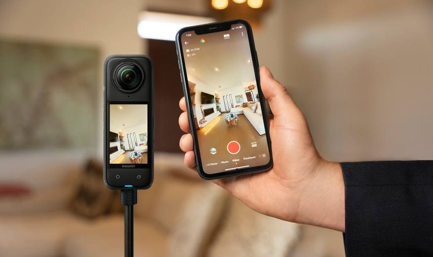 Caméra sport Insta360 8K X5 Standard Version Noir