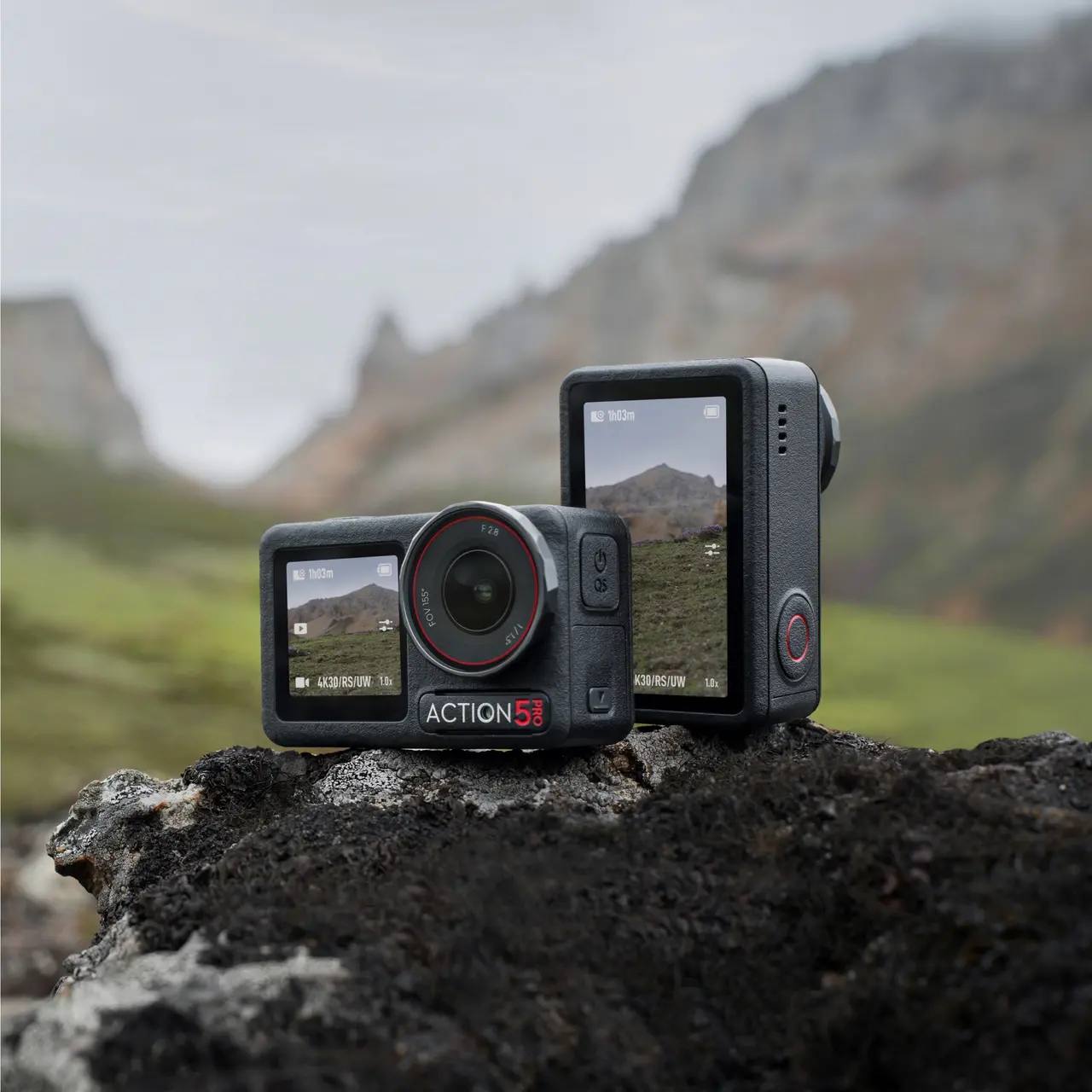 Caméra sport Dji Osmo Action 5 Pro Standard Combo Noir