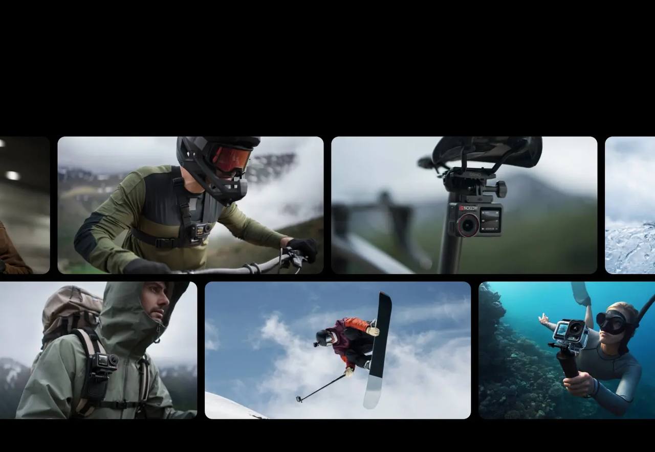 Caméra sport Dji Osmo Action 5 Pro Standard Combo Noir
